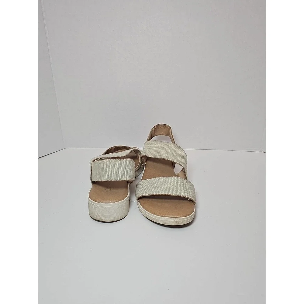 Kensie Women's Emme Strap Sandal Natural Beige‎ 6M